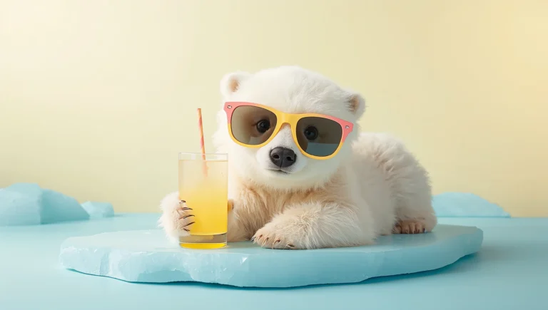 cute-animal-summer-wallpapers-panda-summer-drink-laptop