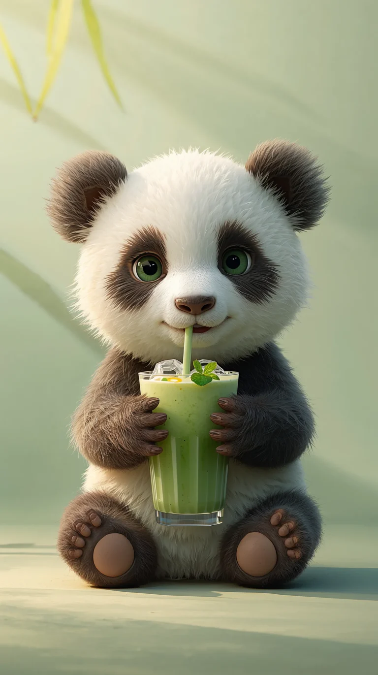 cute-animal-summer-wallpapers-polar-bear-lemonade-phone