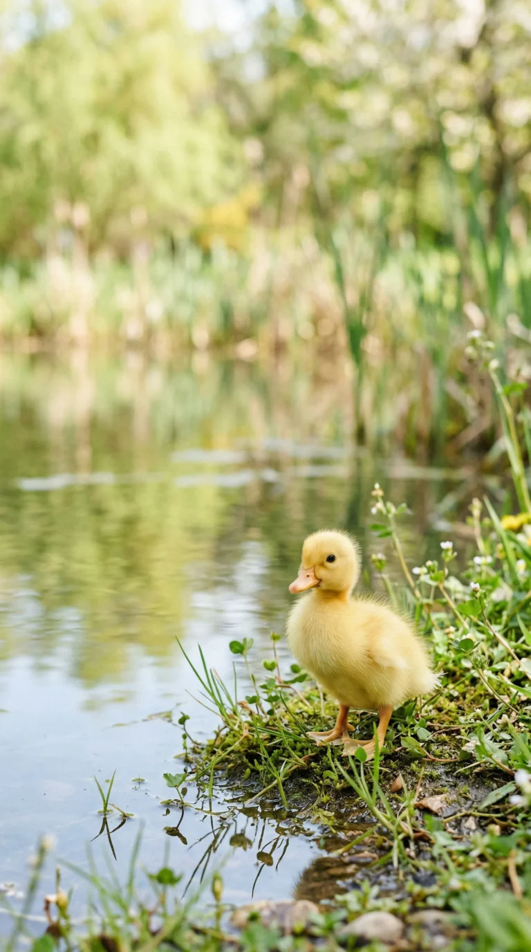 cute-cozy-wallpapers-for-phone-duckling-pond