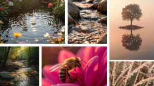 golden hour spring wallpapers collage wallpaperinspo.com