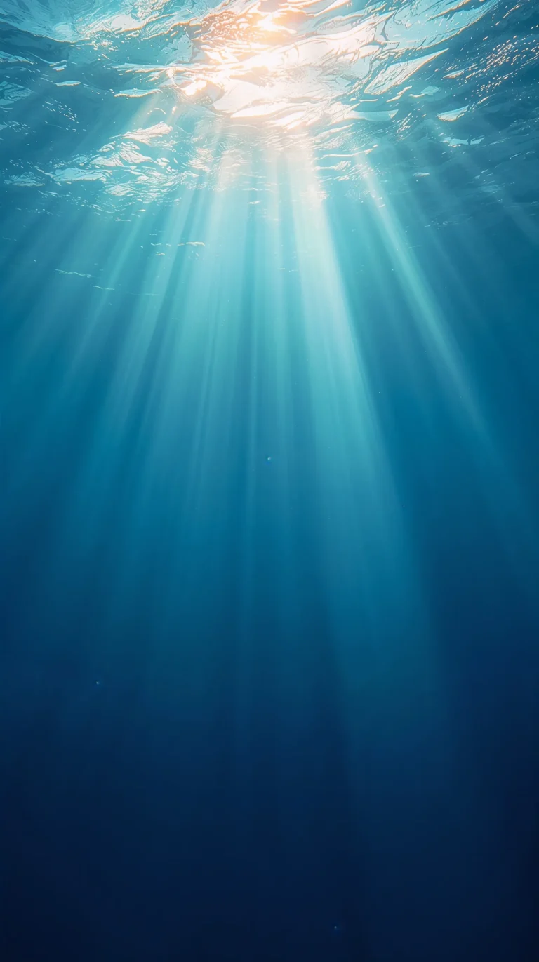 ocean-summer-wallpapers-aesthetic-phone-underwater-light-rays