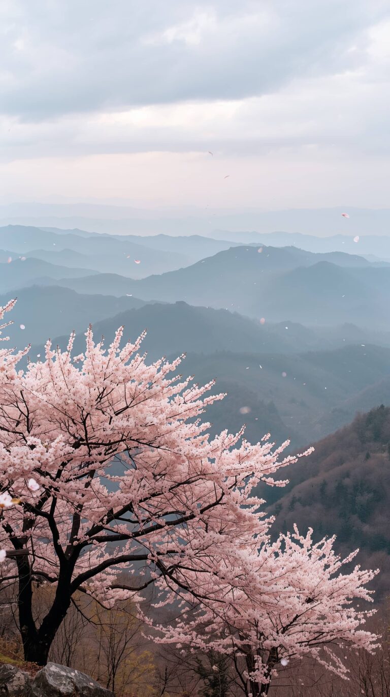 spring-mountain-landscape-wallpapers-cherry-blossom-mountains-4k-phone