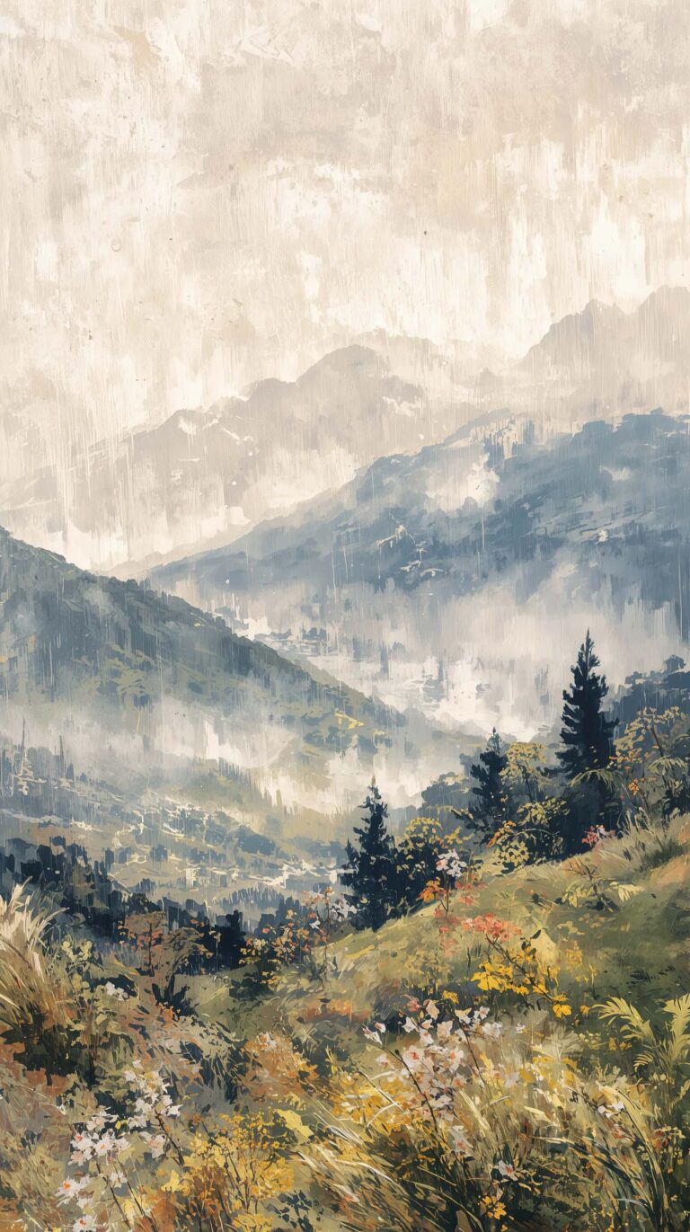 spring-mountain-painting-wallpapers-4k-abstract-soft-art-phone