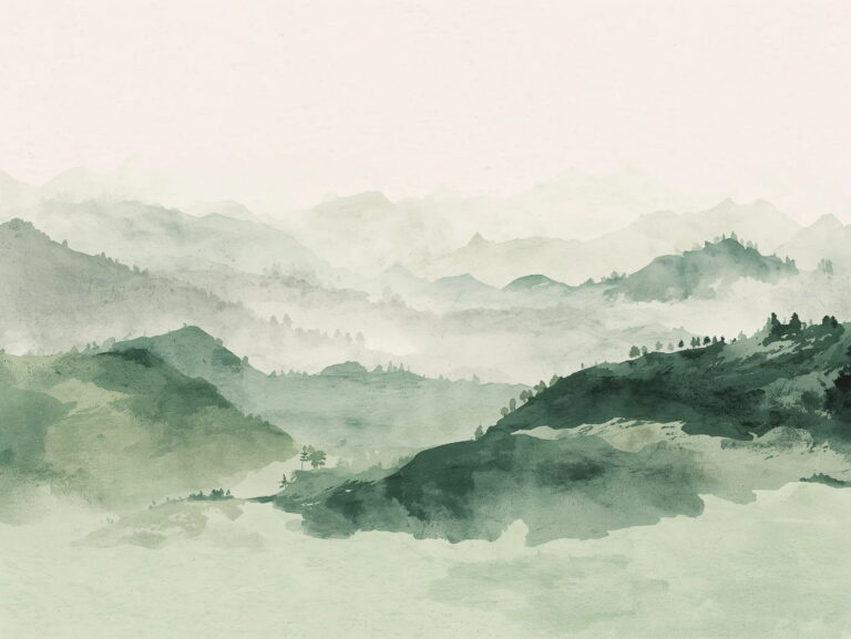 spring-mountain-painting-wallpapers-4k-minimal-watercolor-mountains-ipad
