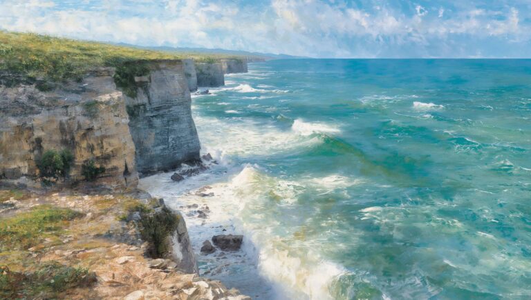 summer-landscape-painting-wallpapers-aesthetic-coastal-cliffs-ocean-view-laptop