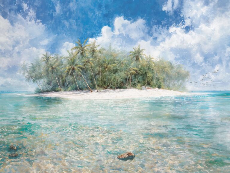 summer-landscape-painting-wallpapers-aesthetic-tropical-island-beach-ipad