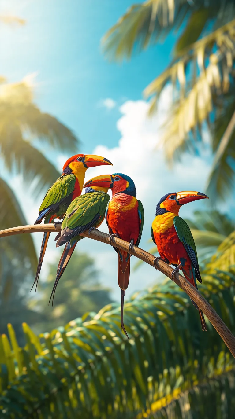 tropical-summer-wallpapers-4k-colorful-tropical-birds-phone