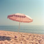 vintage-summer-wallpapers-aesthetic-retro-beach-umbrella-soft-pastel-cover