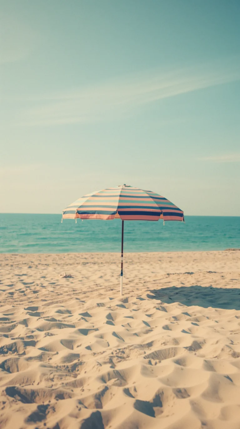 vintage-summer-wallpapers-aesthetic-retro-beach-umbrella-soft-pastel-phone