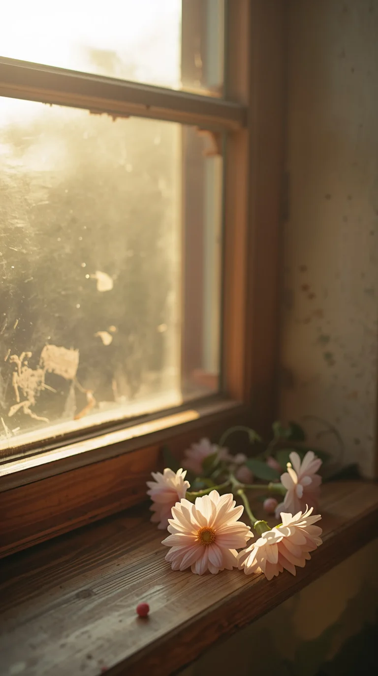 vintage-summer-wallpapers-aesthetic-sunlit-window-flowers-warm-light-phone
