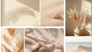 beige summer wallpapers minimal collage wallpaperinspo.com