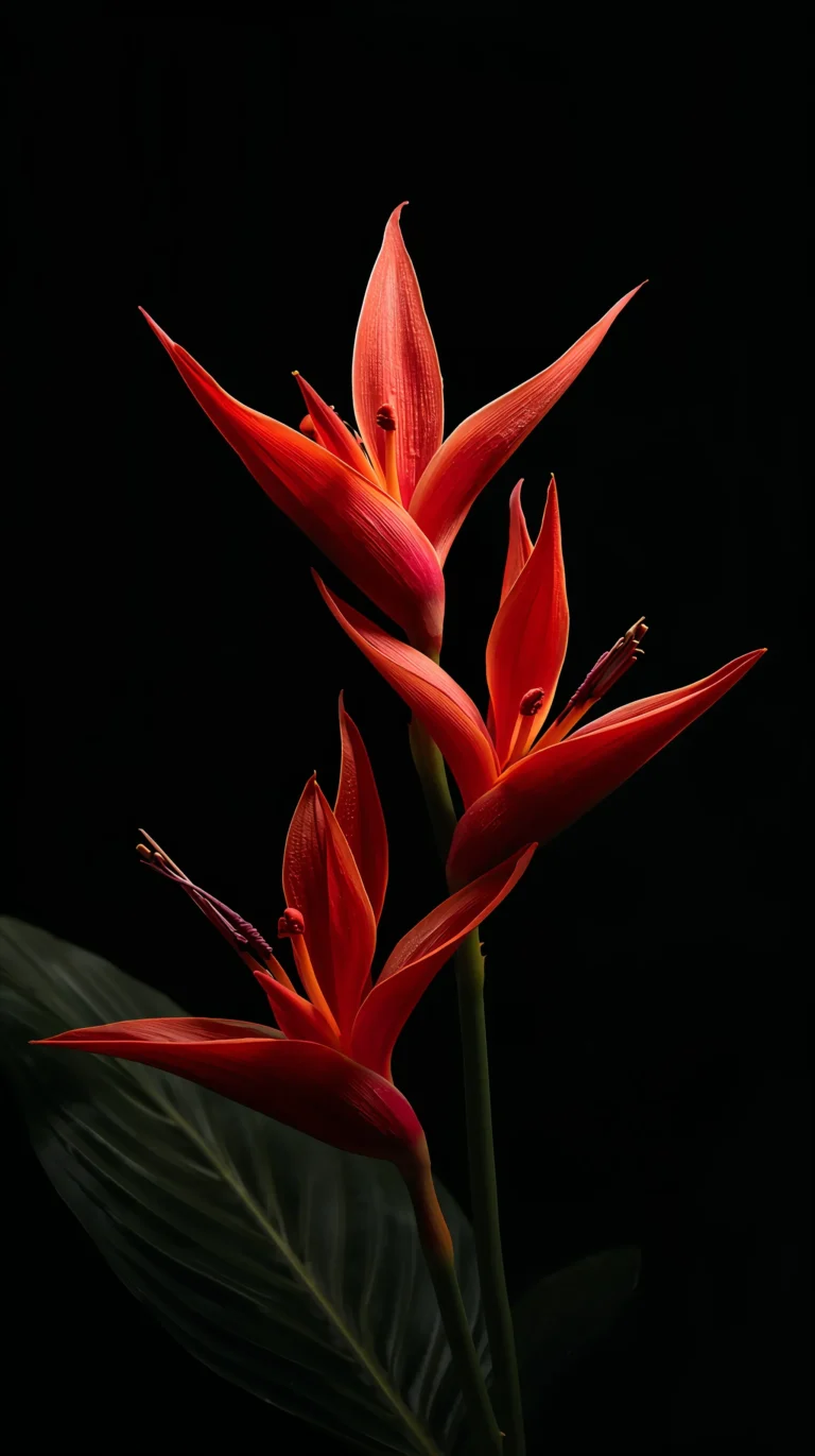 black-tropical-wallpapers-aesthetic-exotic-flowers-dark