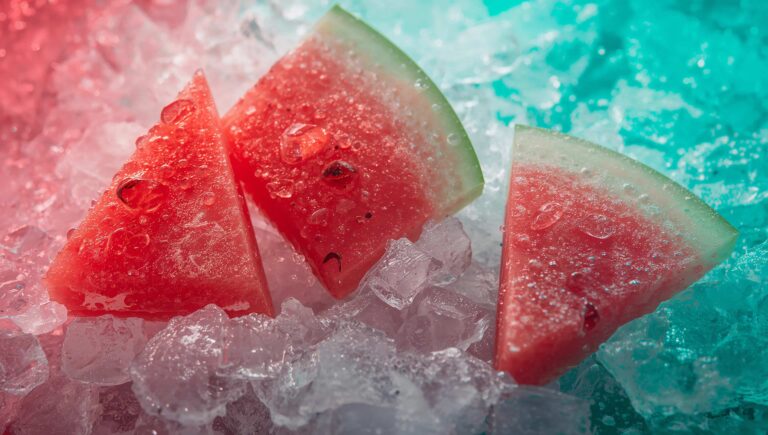 cooling-summer-wallpapers-watermelon-on-crushed-ice-laptop