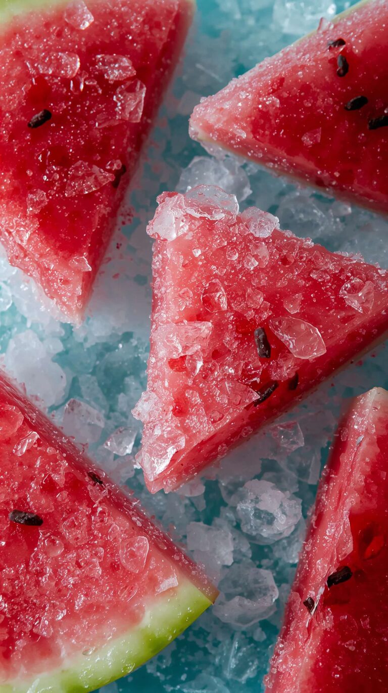 cooling-summer-wallpapers-watermelon-on-crushed-ice-phone