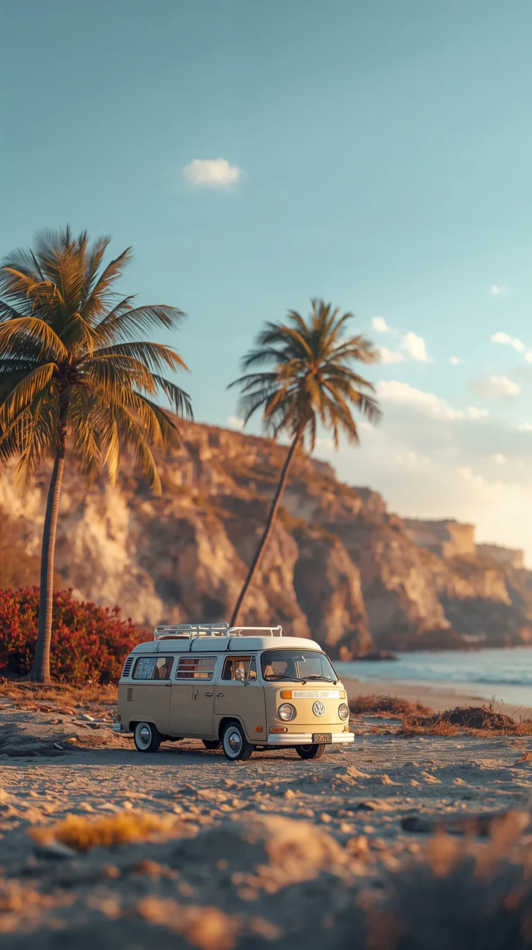 cute-beach-wallpapers-phone-beach-camper-van