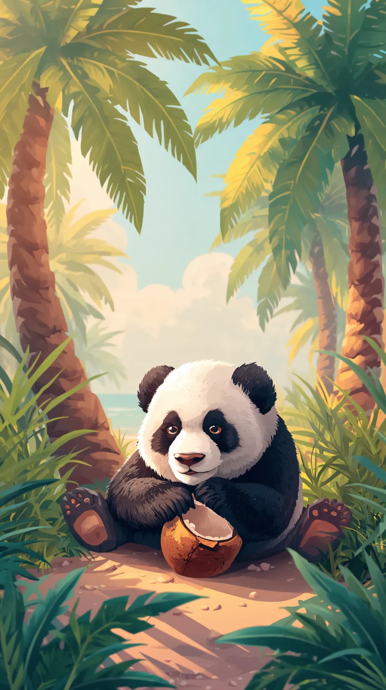 cute-tropical-wallpapers-aesthetic-panda-island-phone