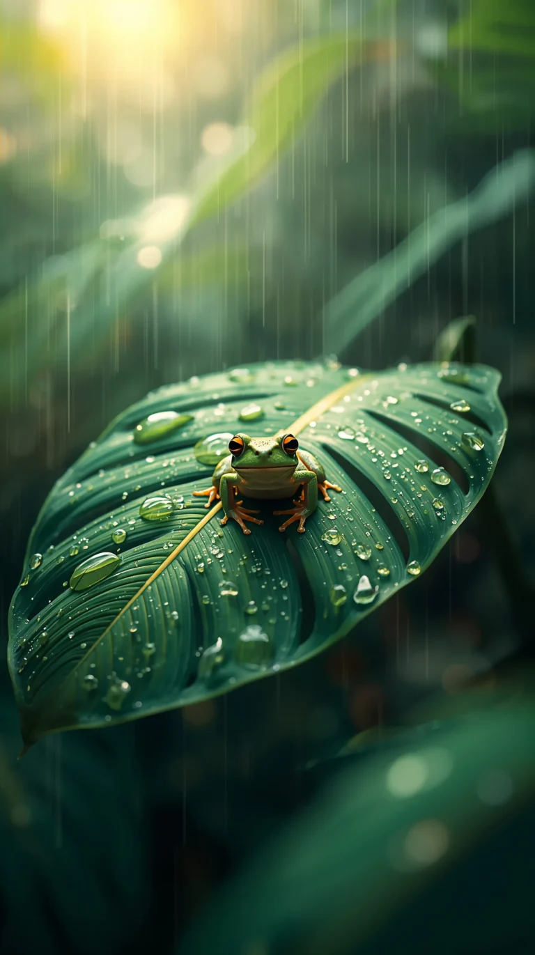 cute-tropical-wallpapers-aesthetic-rainforest-frog-phone