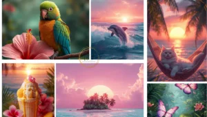 cute tropical wallpapers collage wallpaperinspo.com