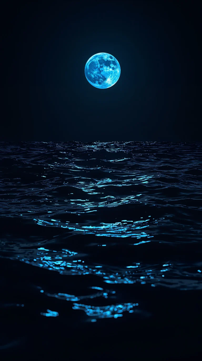 dark-ocean-wallpapers-aesthetic-blue-moon-ocean-phone