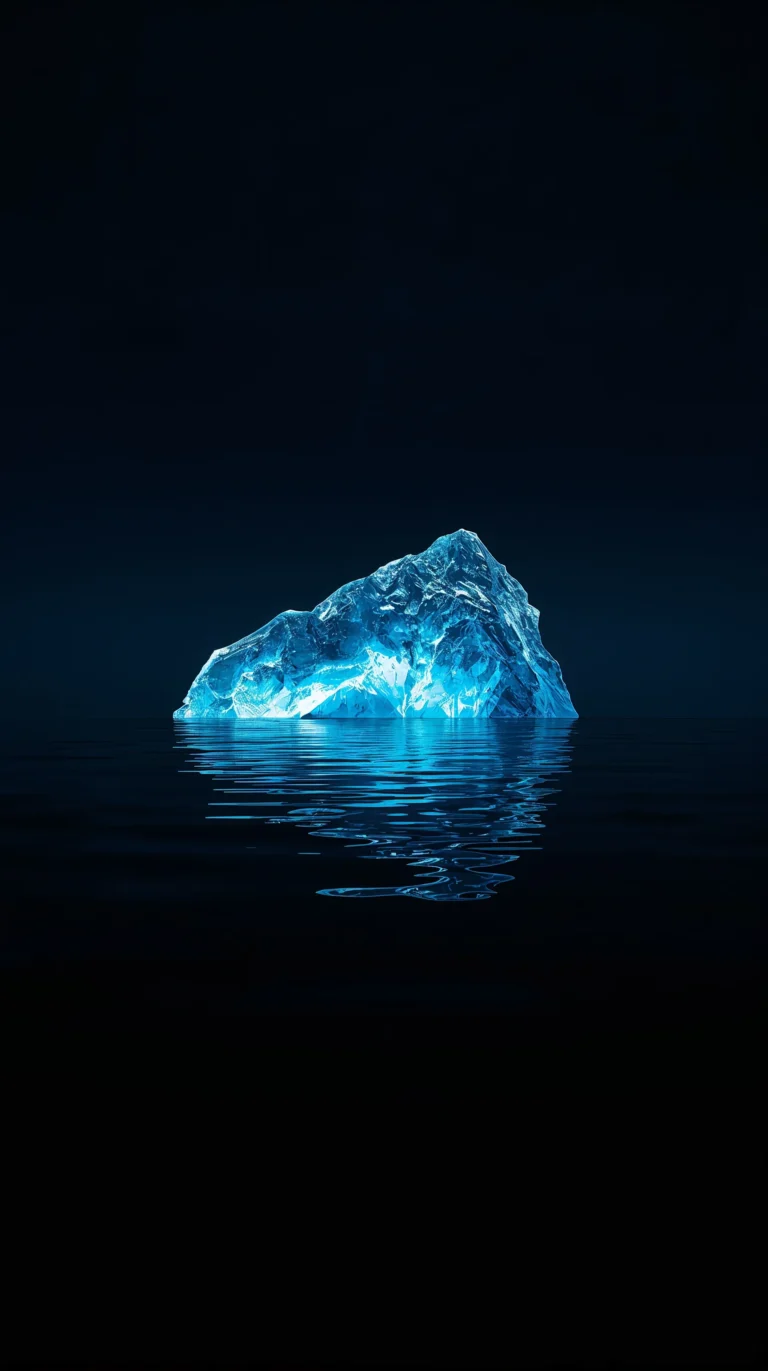 dark-ocean-wallpapers-aesthetic-crystal-iceberg-night-phone
