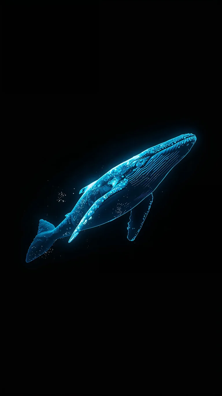 dark-ocean-wallpapers-aesthetic-glowing-blue-whale-phone
