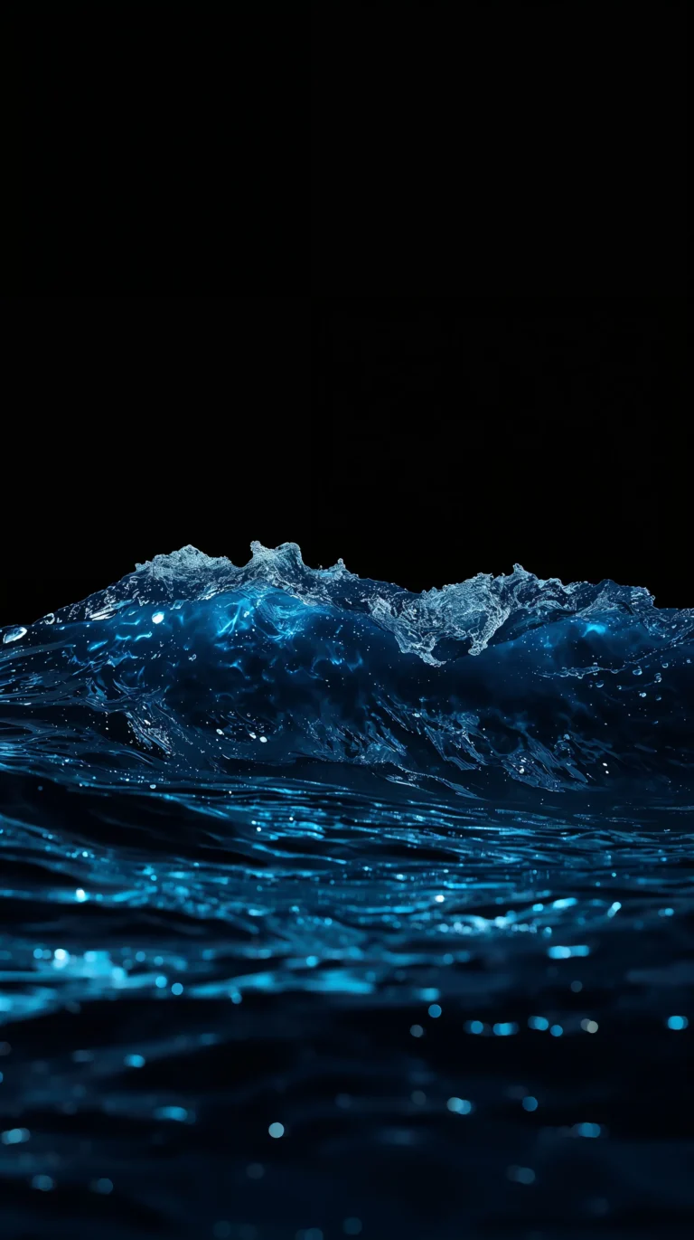 dark-ocean-wallpapers-aesthetic-luminous-sea-foam-phone
