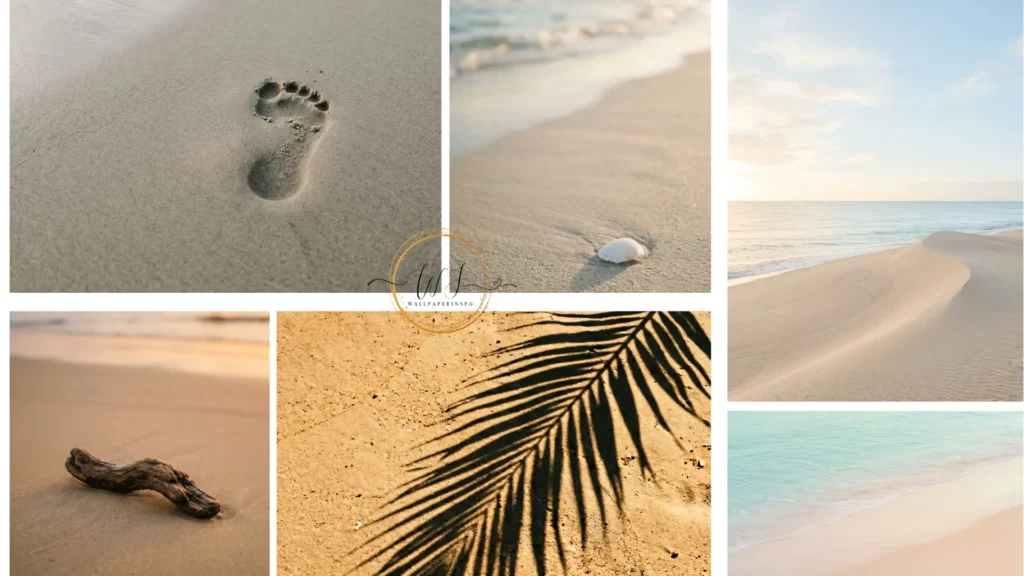 minimal beach wallpapers collage wallpaperinspo.com