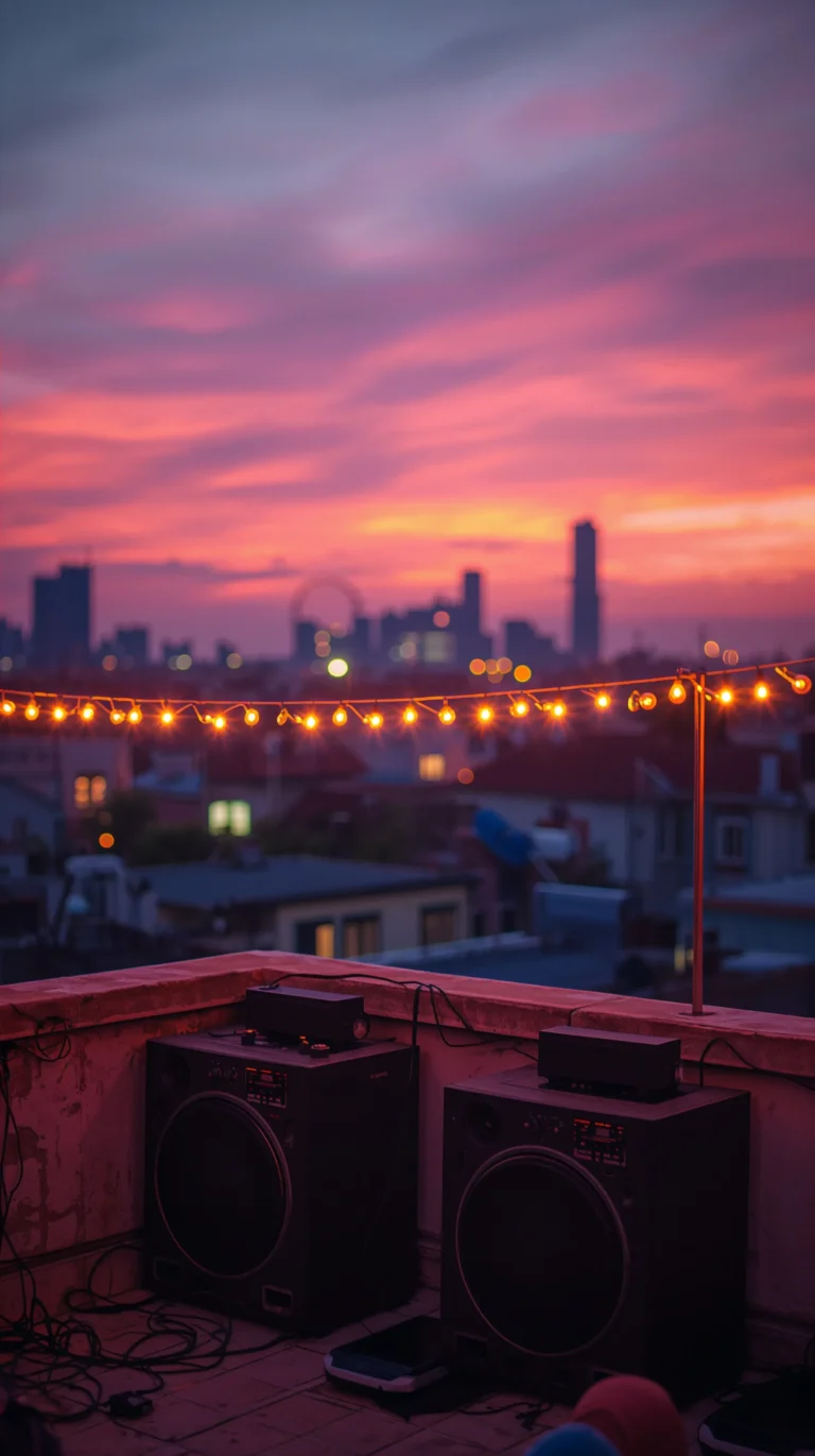 nostalgic-summer-vintage-wallpapers-retro-rooftop-party
