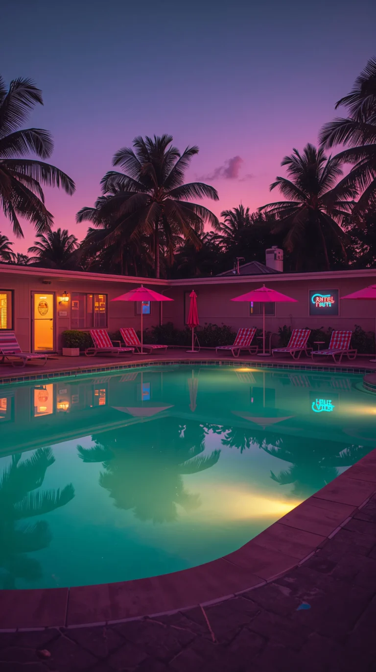 nostalgic-summer-vintage-wallpapers-tropical-motel-pool