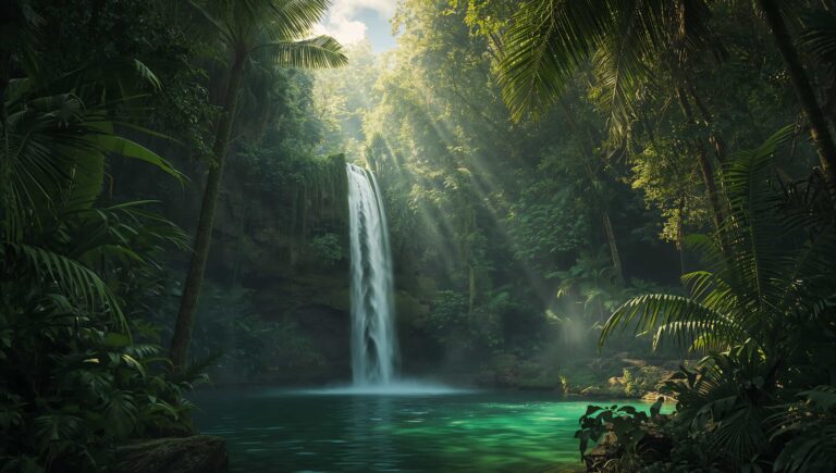 summer-aesthetic-wallpapers-4k-free-download-tropical-waterfall-jungle