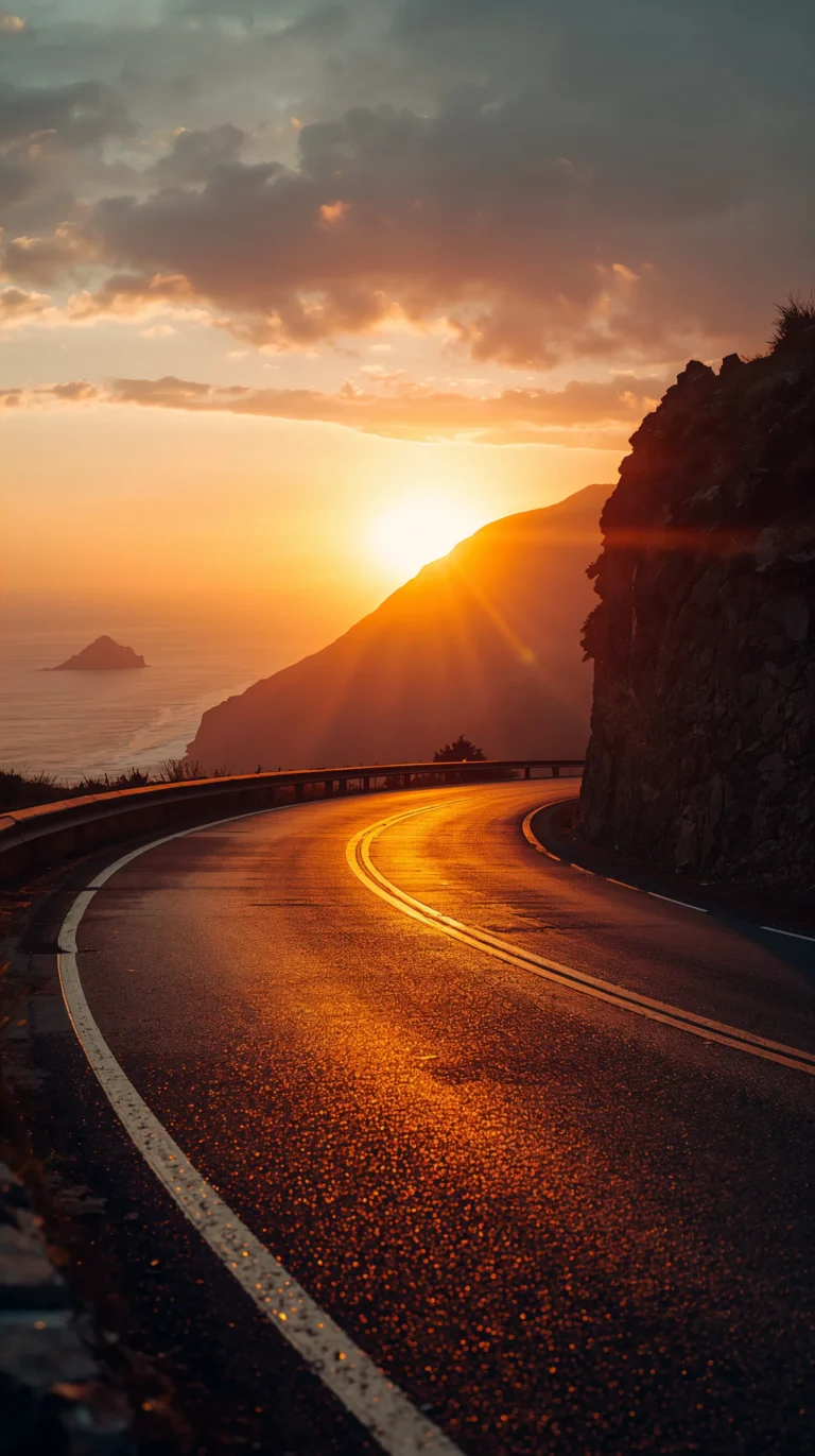summer-sunset-wallpapers-aesthetic-4k-coastal-road-golden-hour-phone