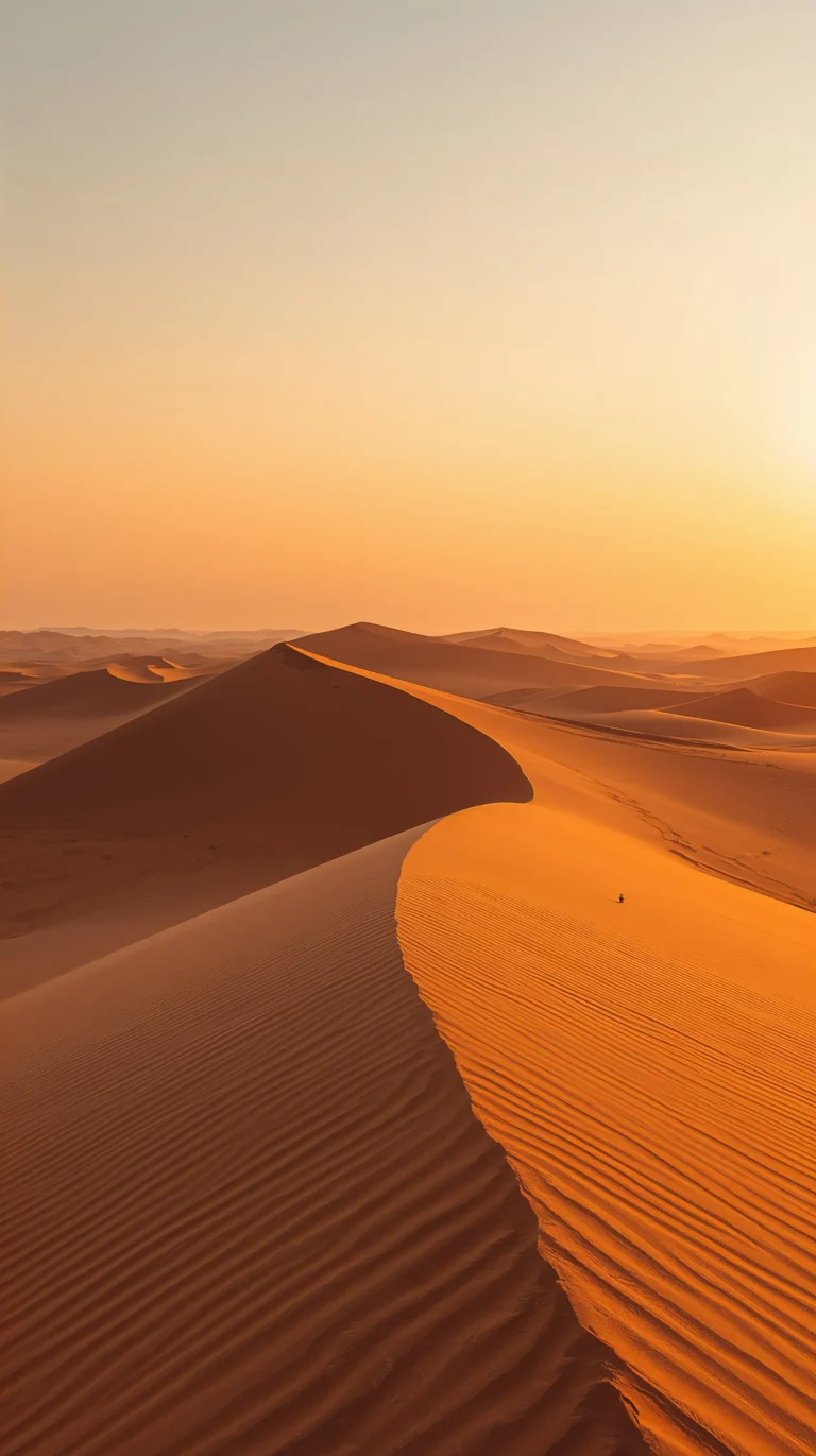 summer-sunset-wallpapers-aesthetic-4k-desert-dunes-sunset-phone