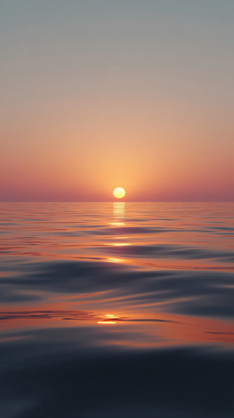 summer-sunset-wallpapers-aesthetic-4k-ocean-golden-horizon-phone