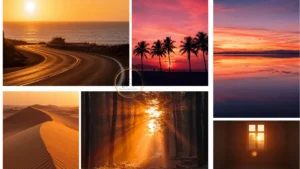 summer sunset wallpapers collage wallpaperinspo.com