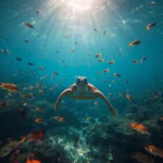 summer-underwater-wallpapers-rainbow-fish-sea-turtle-cover