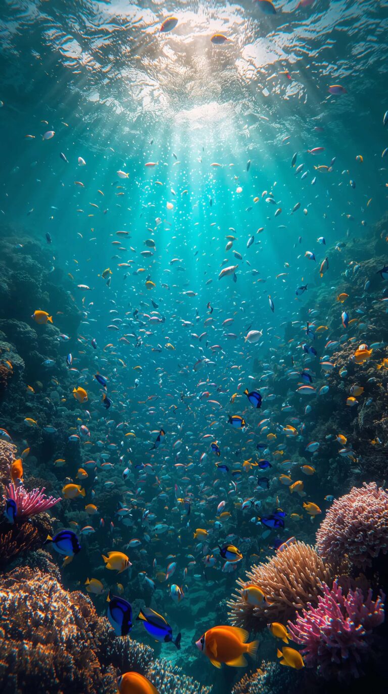 summer-underwater-wallpapers-school-of-fish-ocean