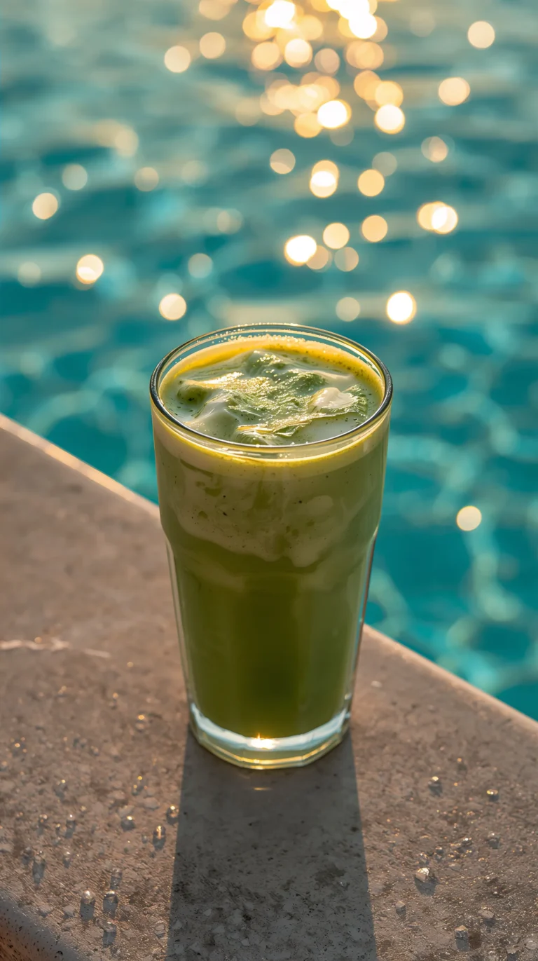 beach-summer-wallpapers-for iphone-matcha-latte-infinity-pool