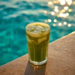 beach-summer-wallpapers-for iphone-matcha-latte-infinity-pool-cover