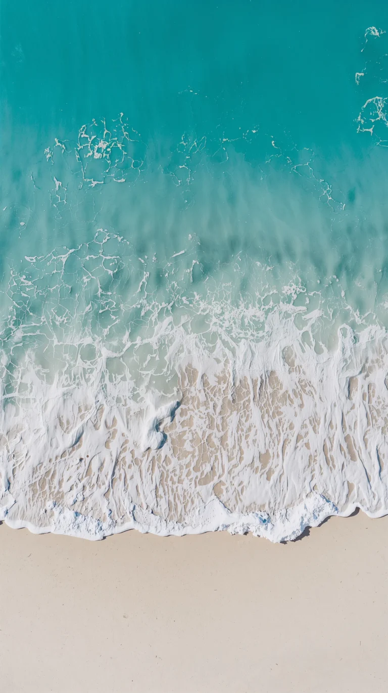 beach-summer-wallpapers-for iphone-turquoise-waves-white-sand
