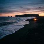 black-beach-wallpapers-aesthetic-ipad-bonfire-glow-cover