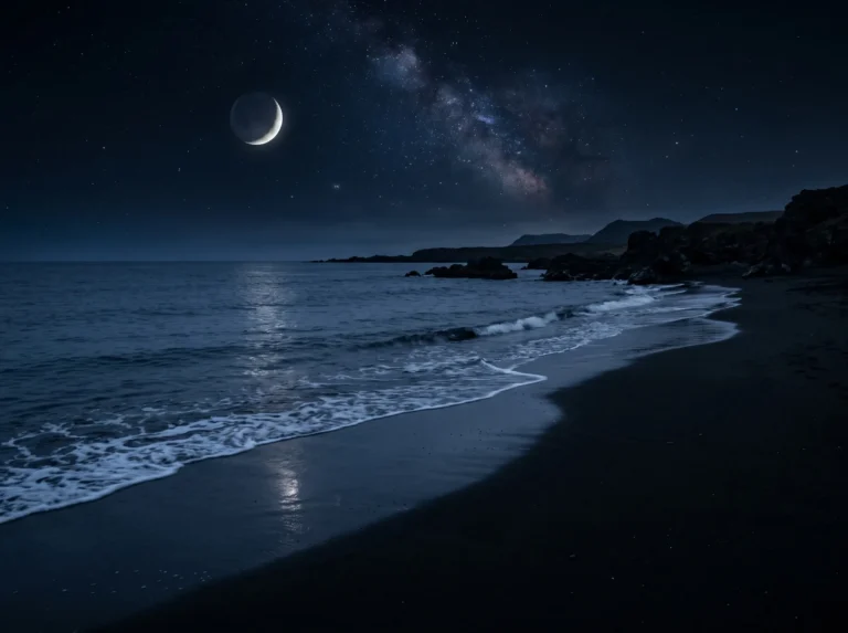 black-beach-wallpapers-aesthetic-ipad-crescent-moon