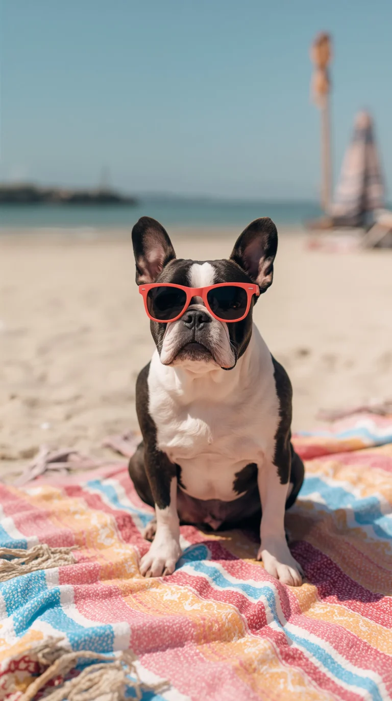 cute-dog-wallpapers-for-iphone-french-bulldog-beach-sunglasses