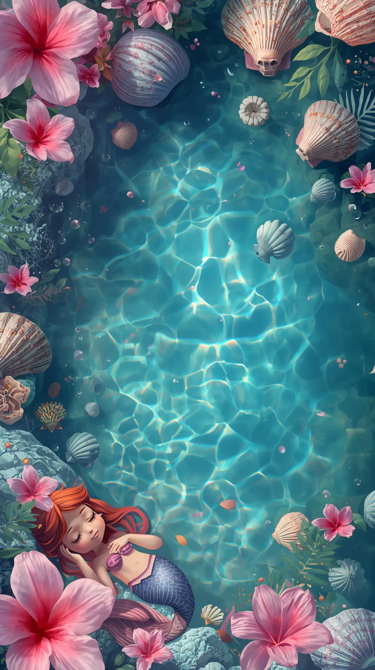 cute-summer-wallpapers-aesthetic-mermaid-lagoon