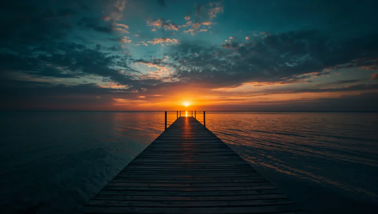 dark-summer-wallpapers-4k-dark-sunset-pier-laptop