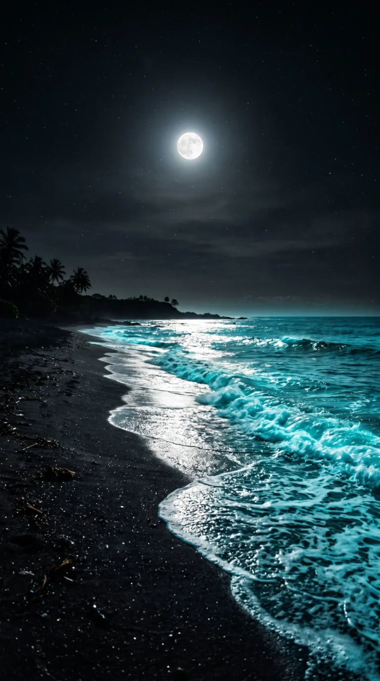moonlit-beach-wallpapers-glowing-turquoise-waves