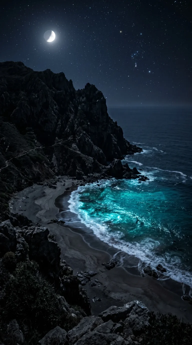 moonlit-beach-wallpapers-teal-ocean-cove