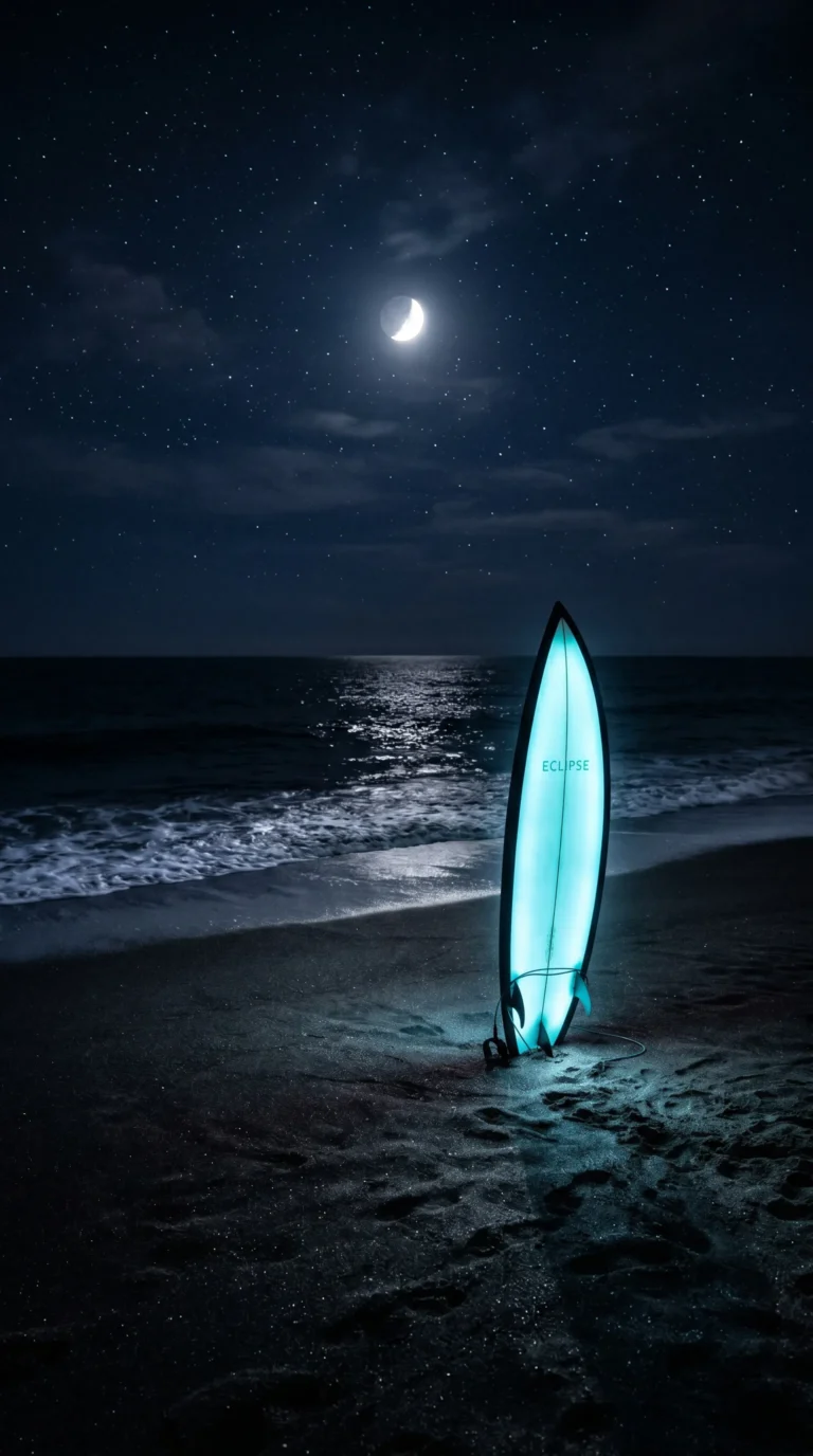 moonlit-beach-wallpapers-turquoise-surfboard