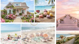 pastel summer wallpapers collage