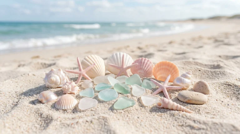 pastel-summer-wallpapers-cute-seashell-collection-laptop