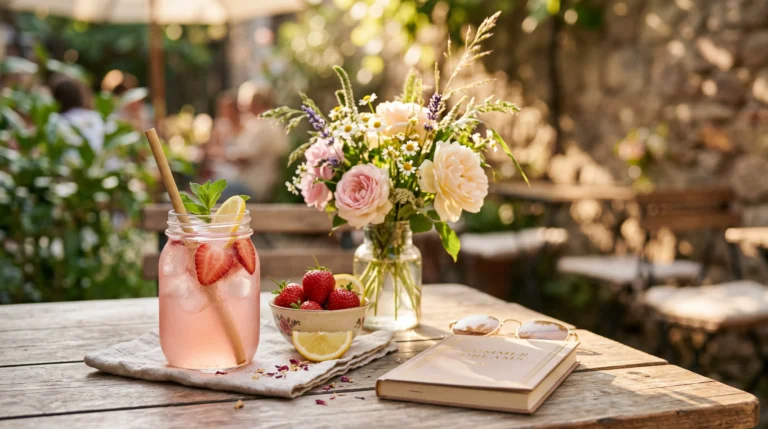 pastel-summer-wallpapers-cute-strawberry-lemonade-laptop
